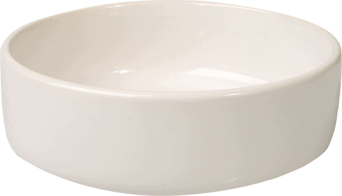 GLEE Ceramic Dog Bowl White L 1200ml