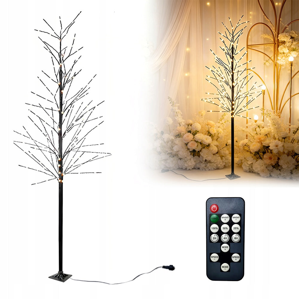 GLOWING DECORATIVE TREE 210 LED DECORATION FOR LIVING ROOM TERRACE 120CM