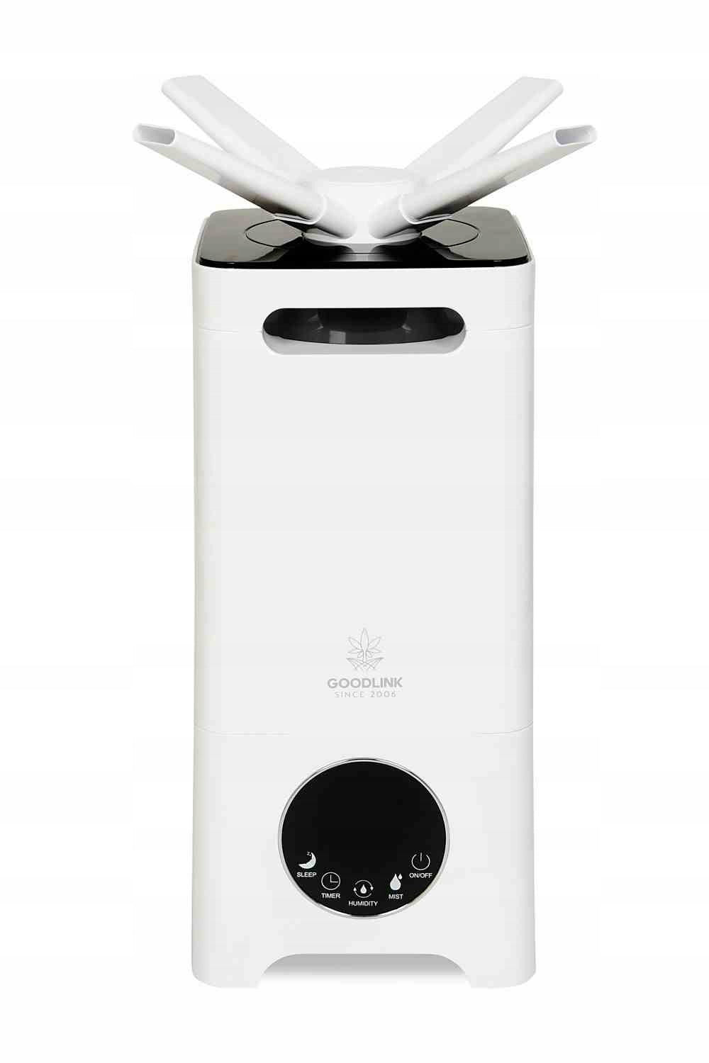 GOOD MIST Digital Air Humidifier with Remote Control 12L Dominant color white