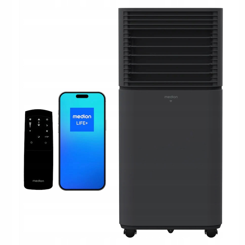 GOOD PORTABLE HOME AIR CONDITIONER 3in1 25M 7000BTU DEHUMIDIFICATION 65dB 700W