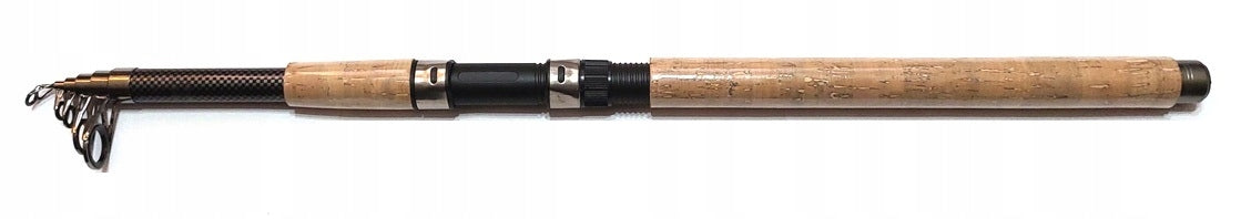 GOOD STRONG TELESCOPIC FISHING ROD 3.6 M BLUE PRINT FOR GROUND FLOAT 60-120g Brand FL