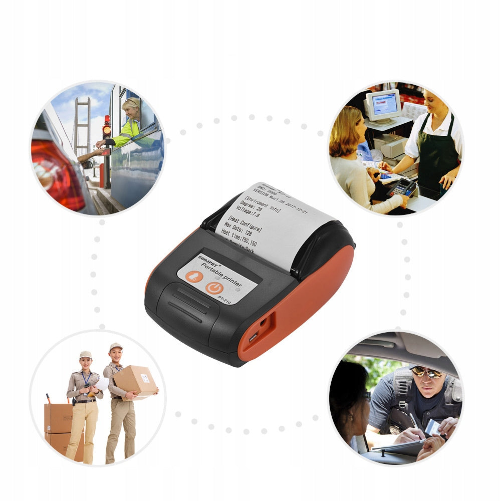 GOOJPRT PT-210 portable thermal printer Packaging status original
