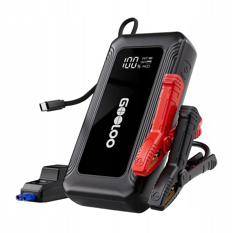 GOOLOO G7 Starting Device Jump Starter 3000A 44.4Wh 12V USB-C PD 45W Brand GOOLOO