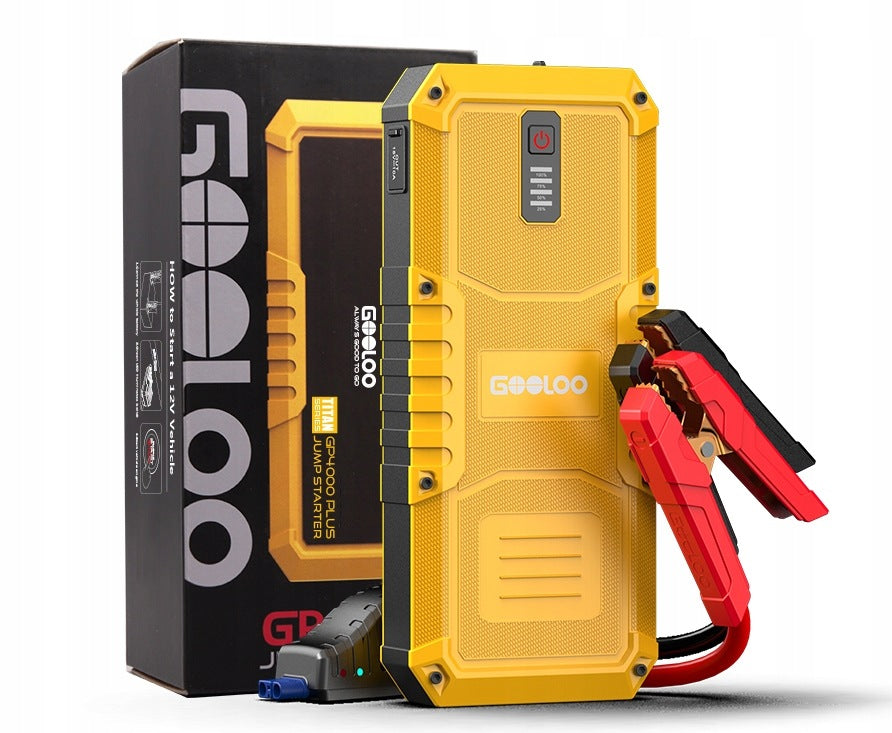 GOOLOO GP4000 PLUS Jump Starter 4000A Power Bank 20000mAh 12V