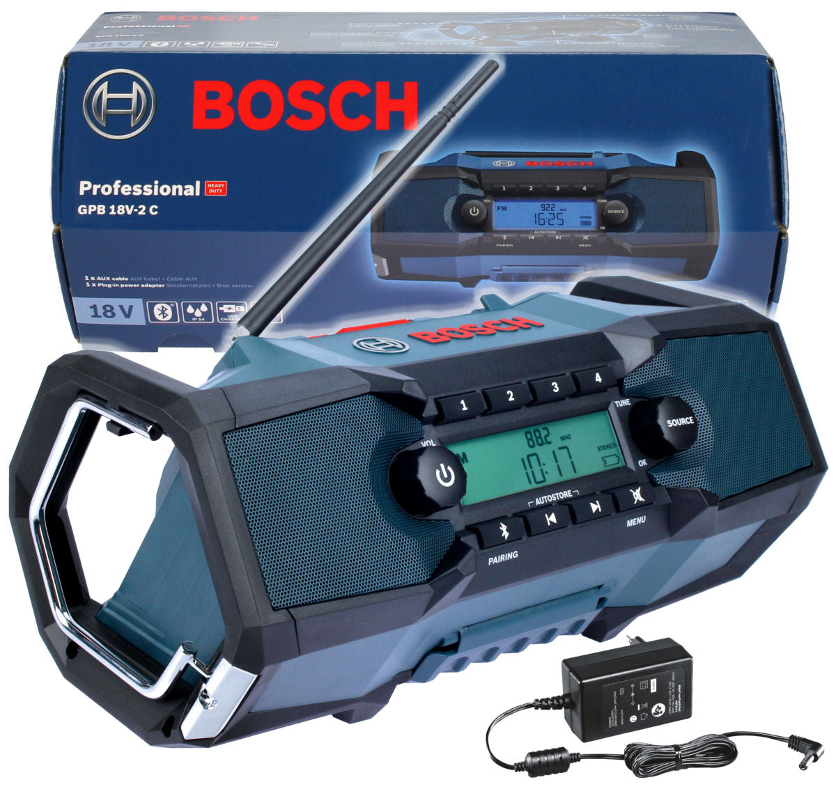 GPB 18V-2 C BOSCH Bluetooth CONSTRUCTION RADIO