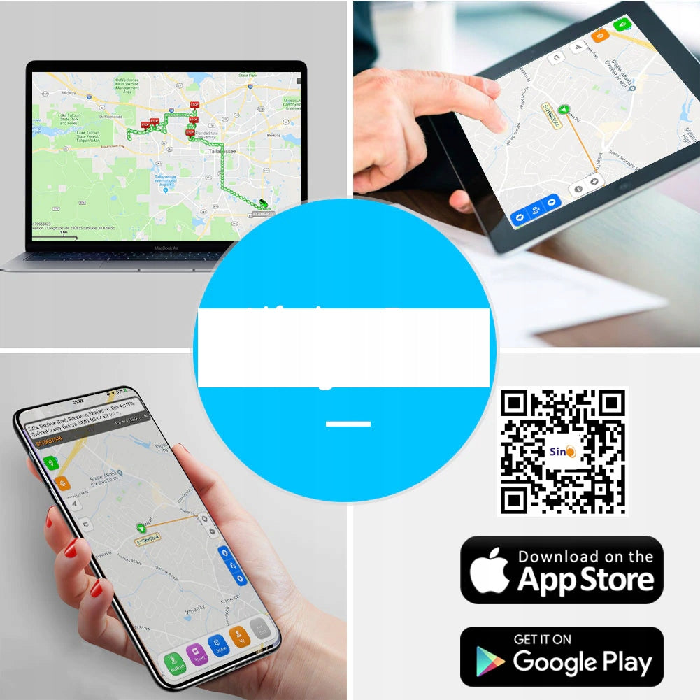 GPS LOCATOR SINOTRACK ST-906 FUEL CUT-OFF APP FREE OF CHARGE AND SUBSCRIPTION Brand SinoTrack
