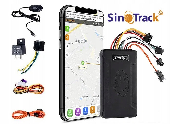 GPS LOCATOR SINOTRACK ST-906 FUEL CUT-OFF APP FREE OF CHARGE AND SUBSCRIPTION Manufacturer code ST-906