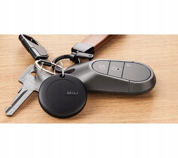 GPS Locator Bluetooth 5.2 MiLi MiTag for Apple iOS IPX67 Black 1pc Model MiTag MiLi