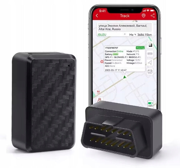 GPS OBD OBD2 locator draVires for car to SIM card eavesdropping
