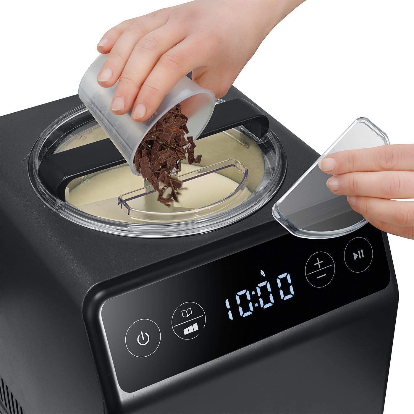 GRAEF Soft Ice Cream Machine IM706EU 2in1 Yogurt 2L Touch Brand Graef