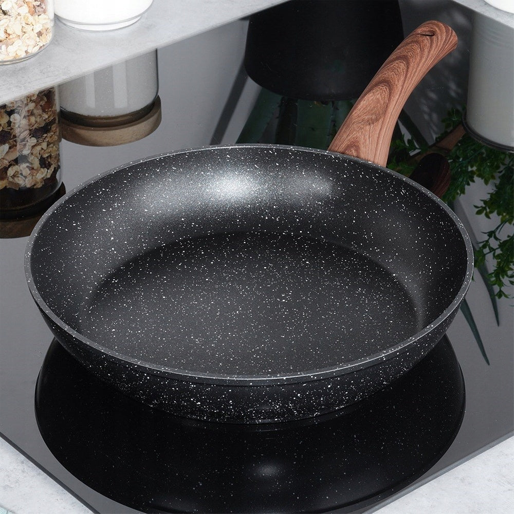 GRANITE frying pan for frying stewing VILDE 26 cm for gas induction Packaging status original