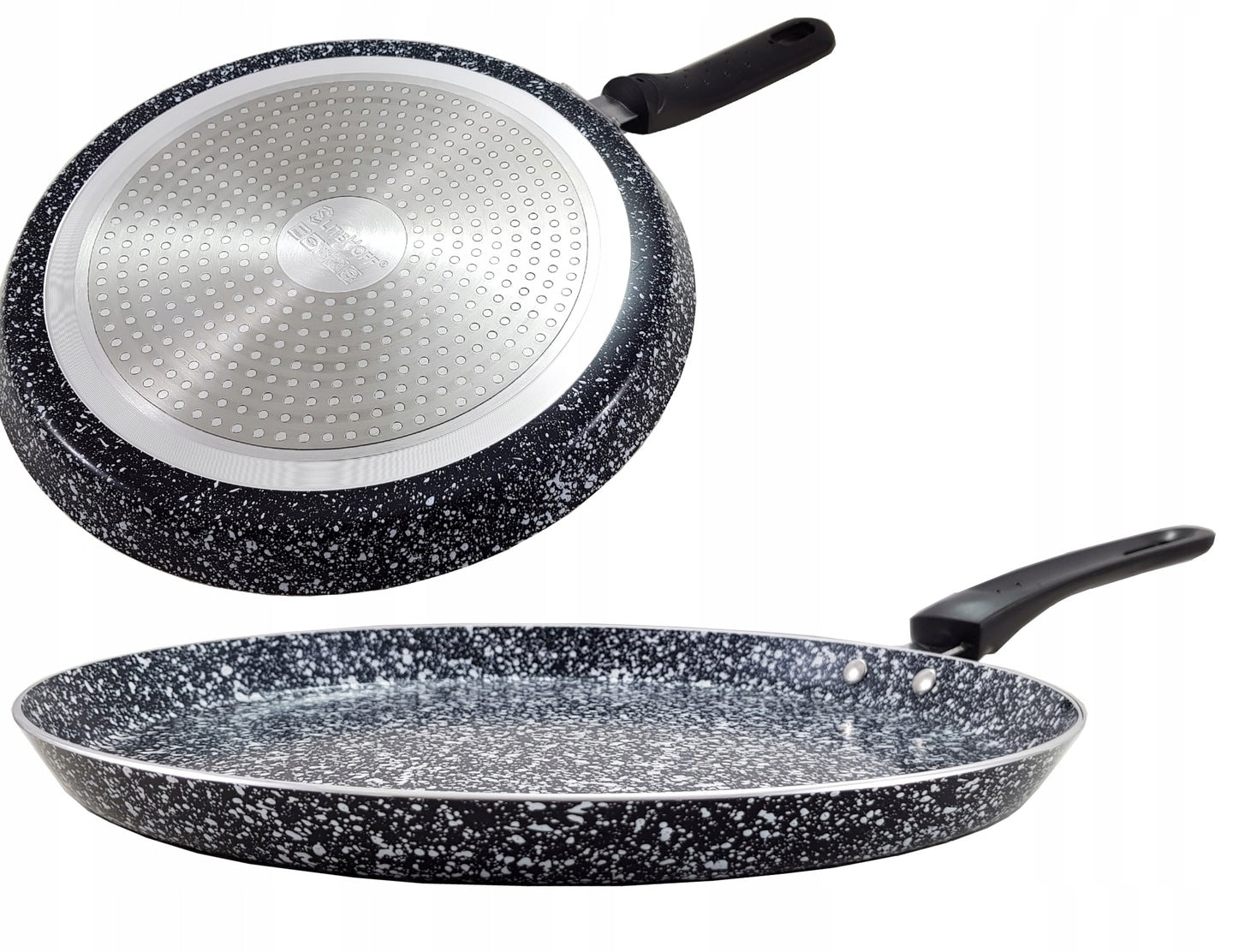 GRANITE pan for pancakes omelet pancakes low 22 cm