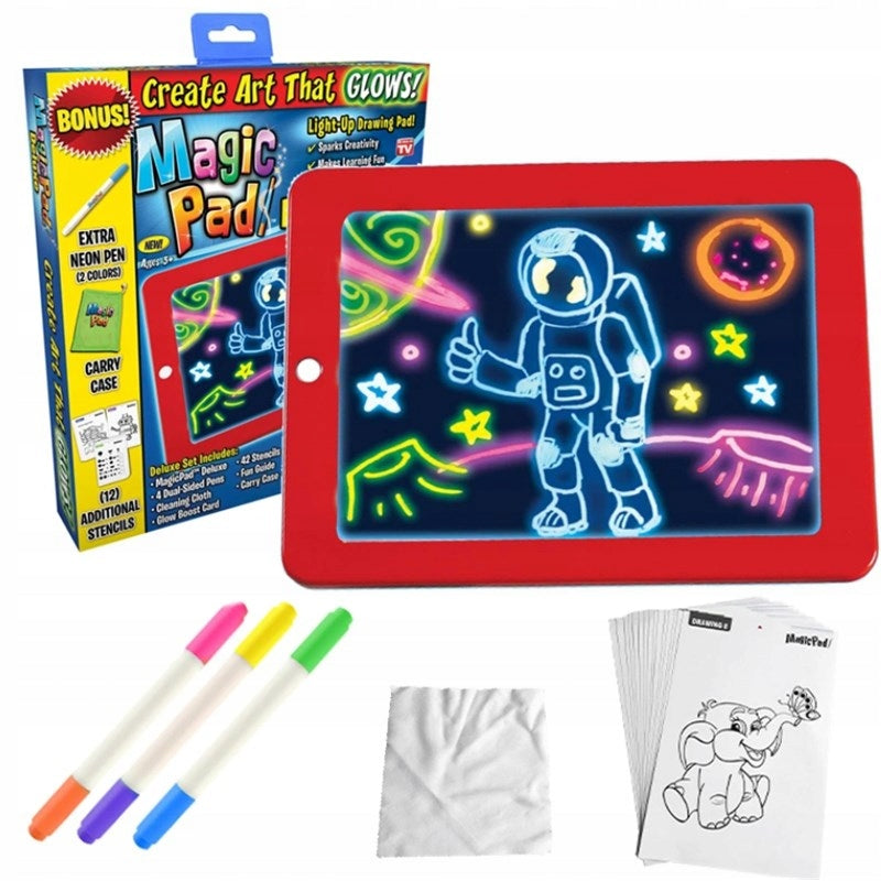 GRAPHIC TABLET FOR DRAWING MAGIC DRAWING BOARD LED MAGIC PAD BOARD