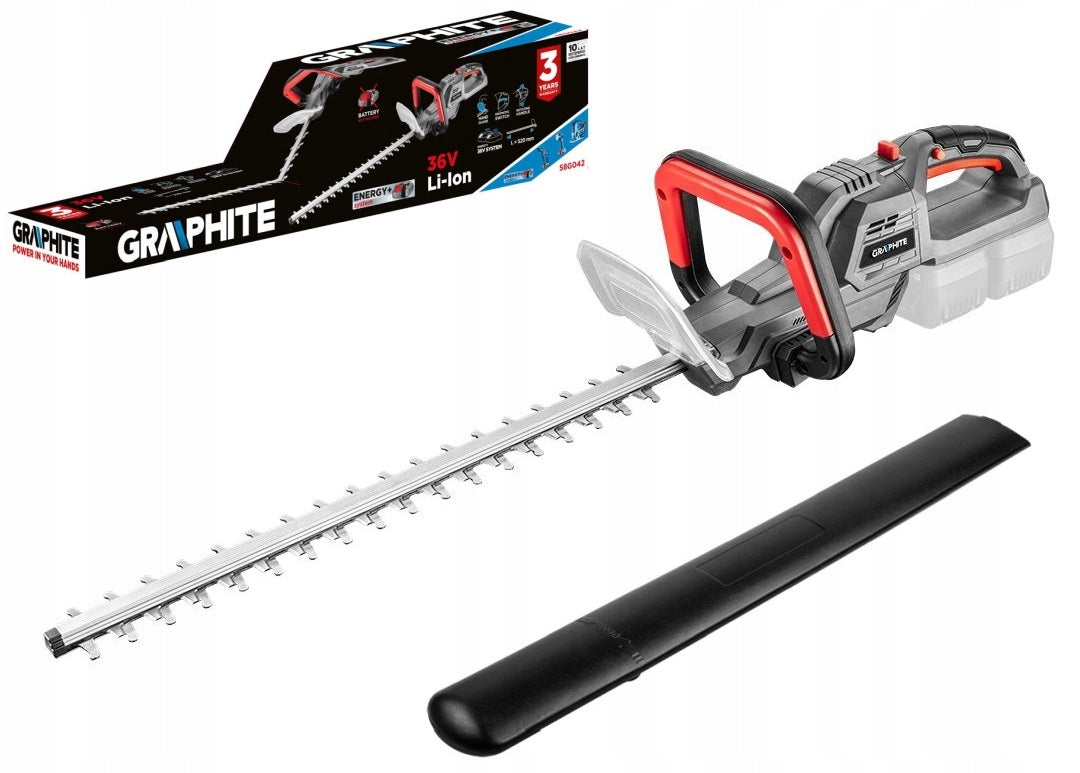 GRAPHITE CORDLESS BUSH HEDGE TRIMMER 58G042 36V 595 mm SOLO Manufacturer code 58G042 - nożyce