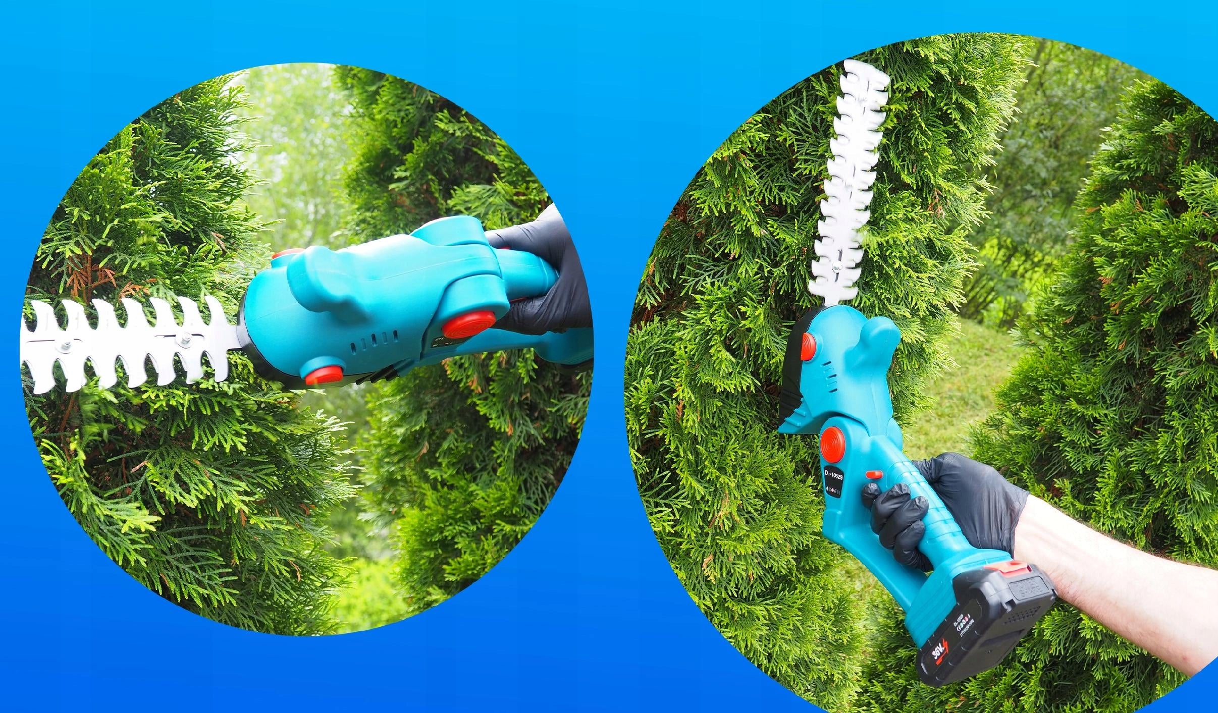 GRASS HEDGE TRIMMER ELECTRIC CORDLESS PRUNER Brand totalstore