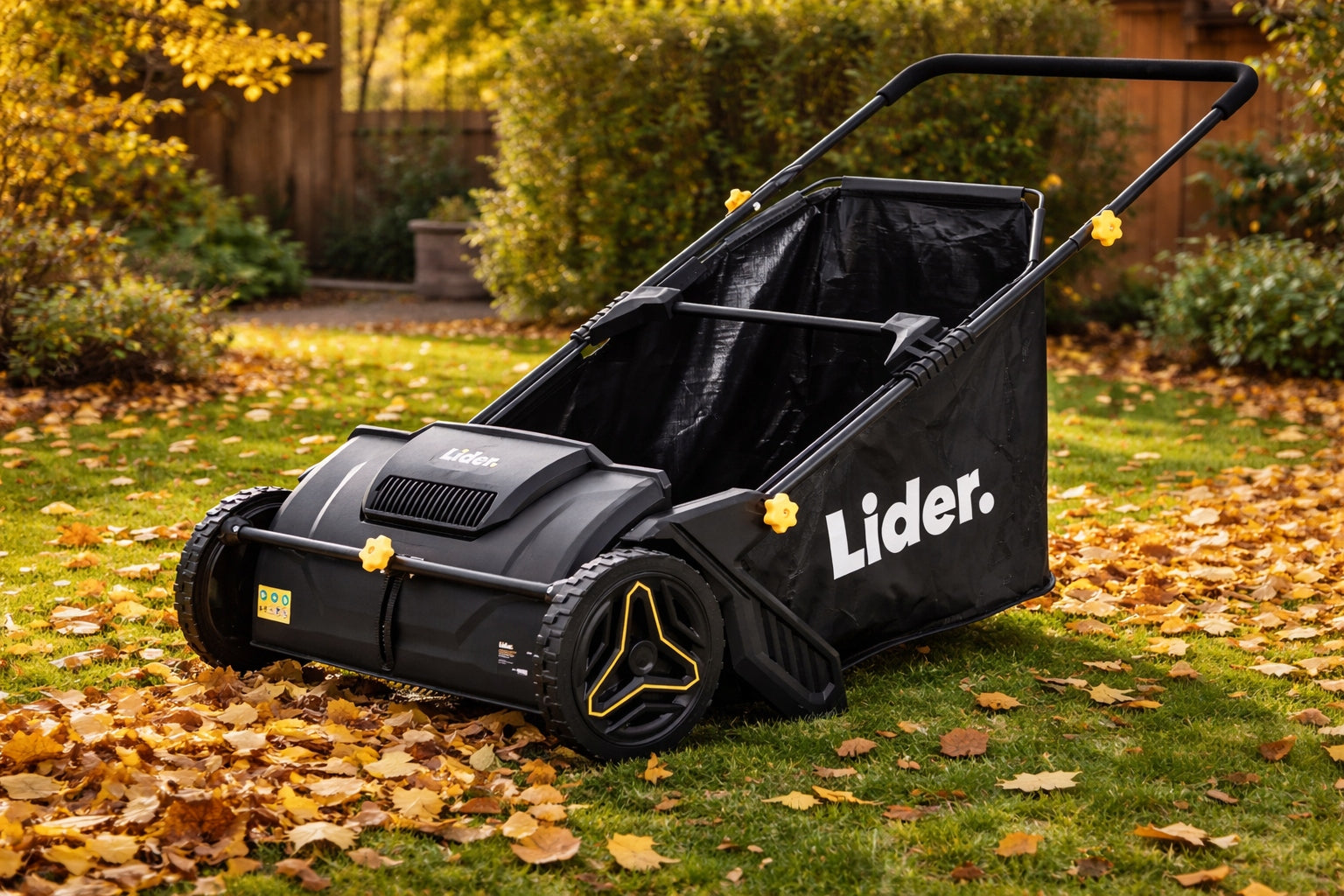 GRASS LEAF PICKER BASKET HAND SWEEPER 100 L FOR SIDEWALK CUBE Packaging status original
