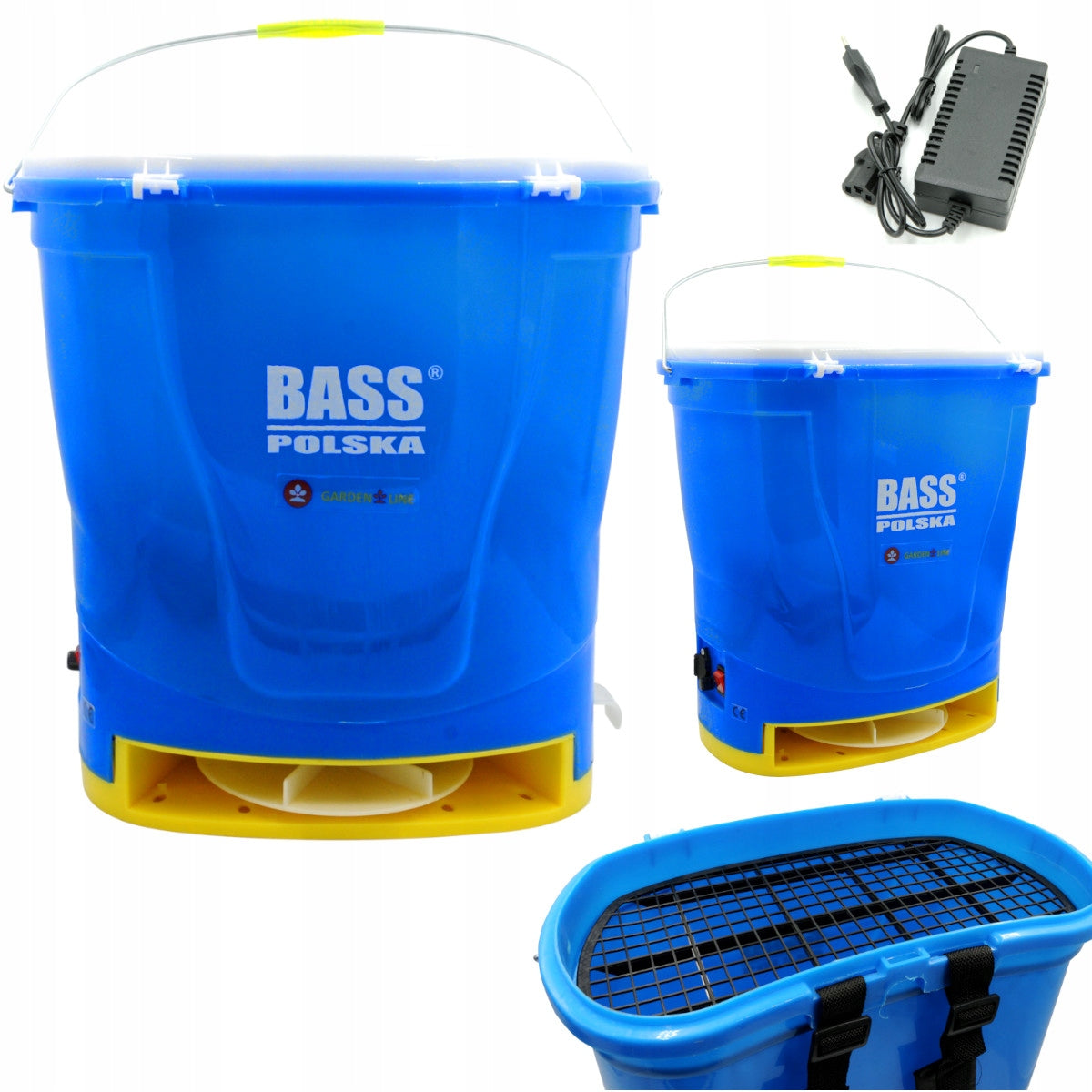 GRASS SEED DRILL FERTILIZER SPREADER SALT SPREADER 2IN1