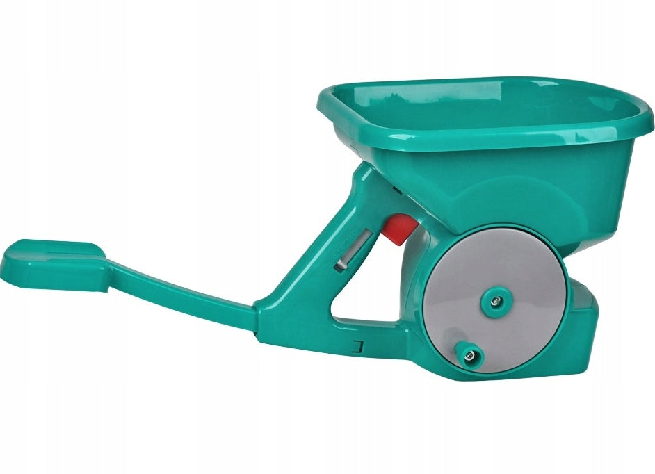 GRASS SEED FERTILIZER SEED DRILL MANUAL SPREADER WITH RETRACTABLE BRACKET Series premium