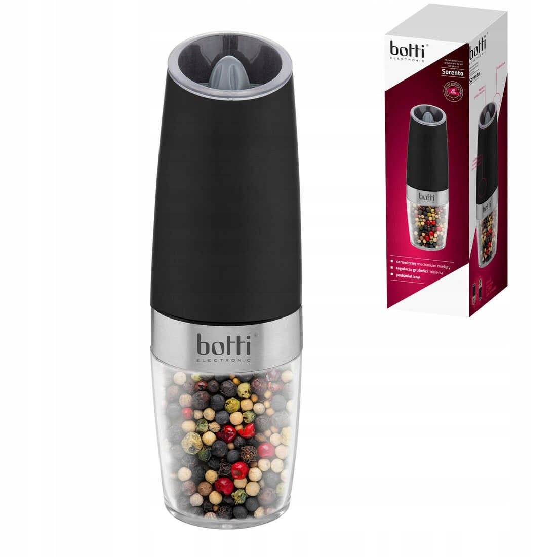 GRAVITY GRINDER FOR GRINDING SORENTO BOTTI Model Sorento