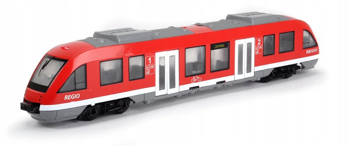 GREAT CITY TRAIN HIGH-SPEED TRAM RAILWAY OPENING DOORS VEHICLE 45 CM Manufacturer code 3748002