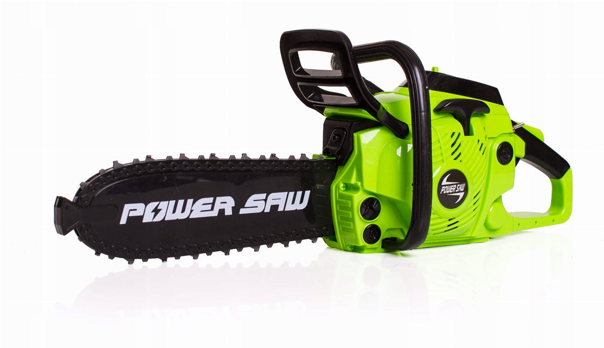 GREEN CHAINSAW FOR CHILDREN Brand Doris