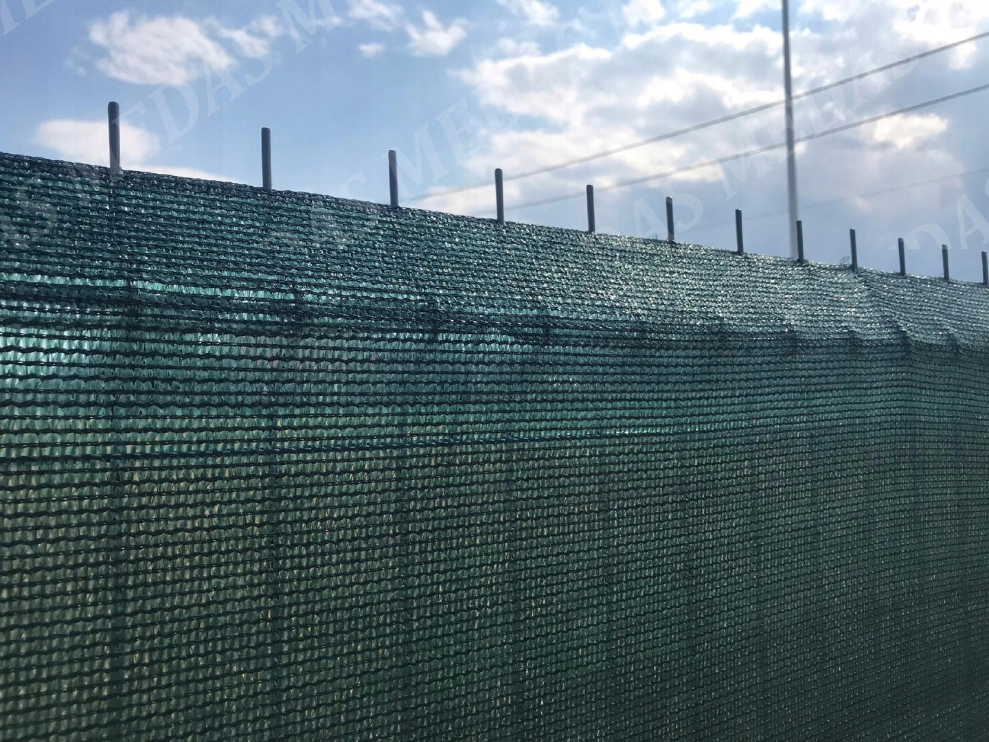 GREEN SHADING MESH 90% SHIELDING 1,2X25M UV Manufacturer code Siatka cieniująca na płot 1,2x25