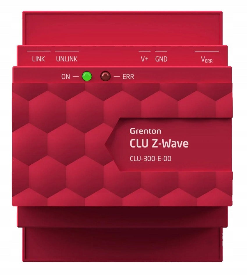 GRENTON CLU Z-Wave, DIN, Eth, TF-Bus V.3