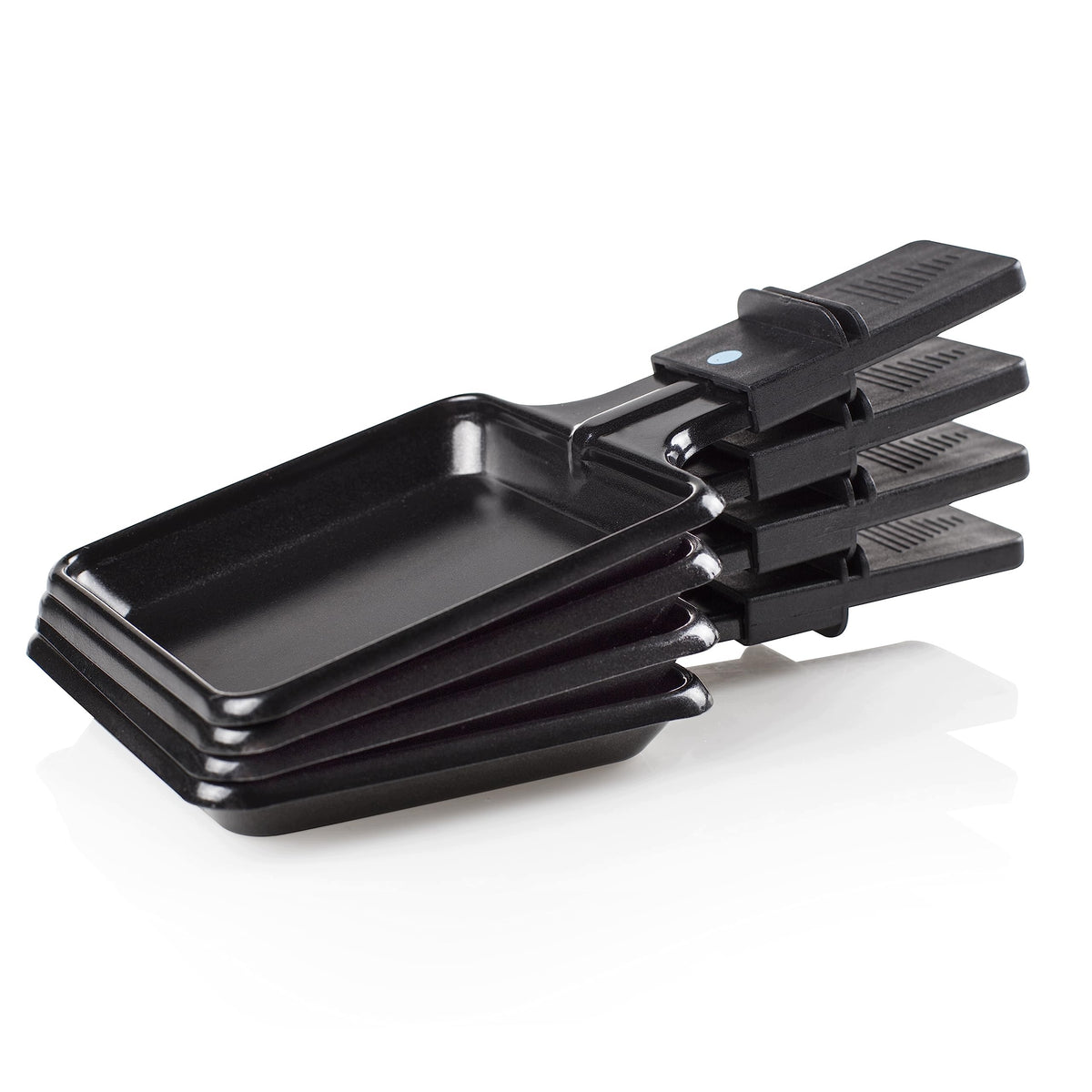 GRILL RACLETTE 600 IN FOR 4 PEOPLE STONE BLACK NON-STICK COATING Packaging status original
