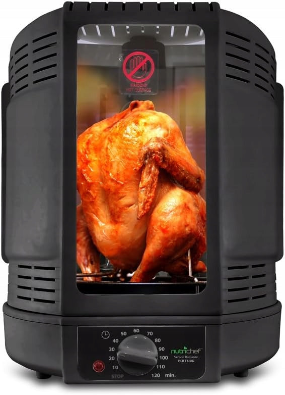 GRILL TRADITIONAL VERTICAL TOASTER KEBAB CHICKEN MULTIGRILL NUTRICHEF Packaging status original