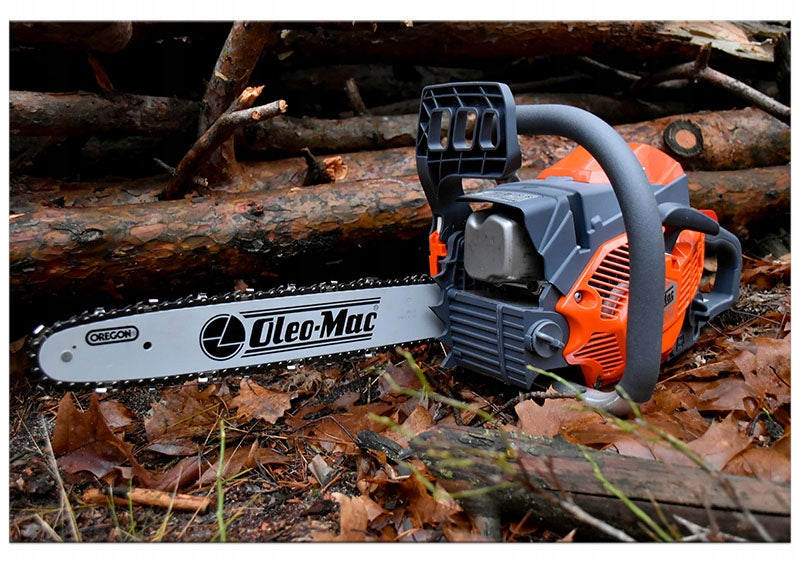 GSH400 OLEO-MAC 35cm 2,5HP Combustion Chainsaw - Ideal for Garden Power range 2.3–2.5 KM