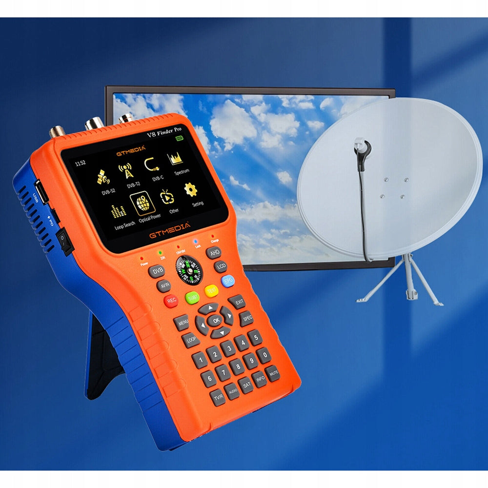GTMEDIA V8 SATELLITE LOCATOR HD. SATELLITE FINDER Manufacturer code 0596-MA
