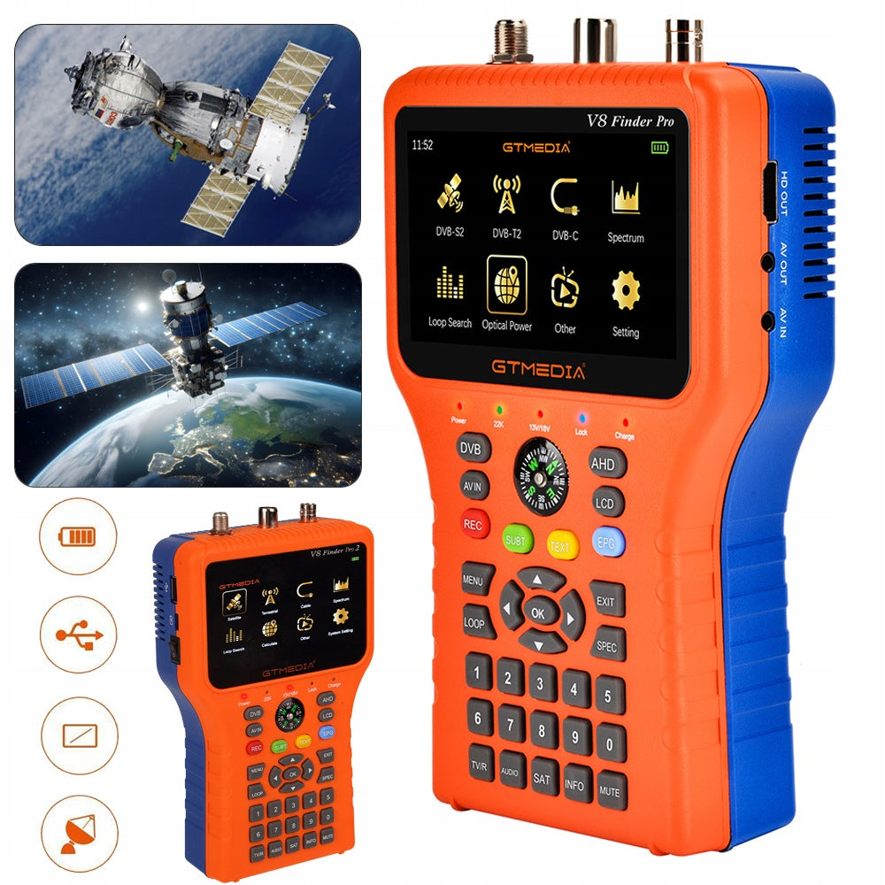 GTMEDIA V8 SATELLITE LOCATOR HD. SATELLITE FINDER