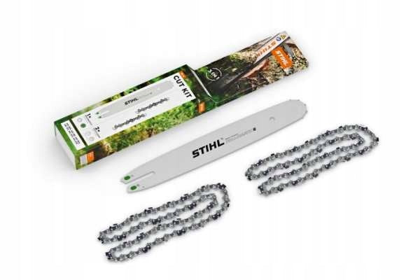 GUIDE 14" 35cm + 2 CHAINS FOR SAW STIHL 50og 3/8 1.3 MS180 MS210 230 Batteries included no