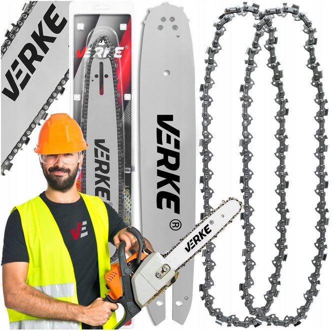 GUIDE 2 CHAINS FOR SAW 14 35cm 3/8 1,3 50T