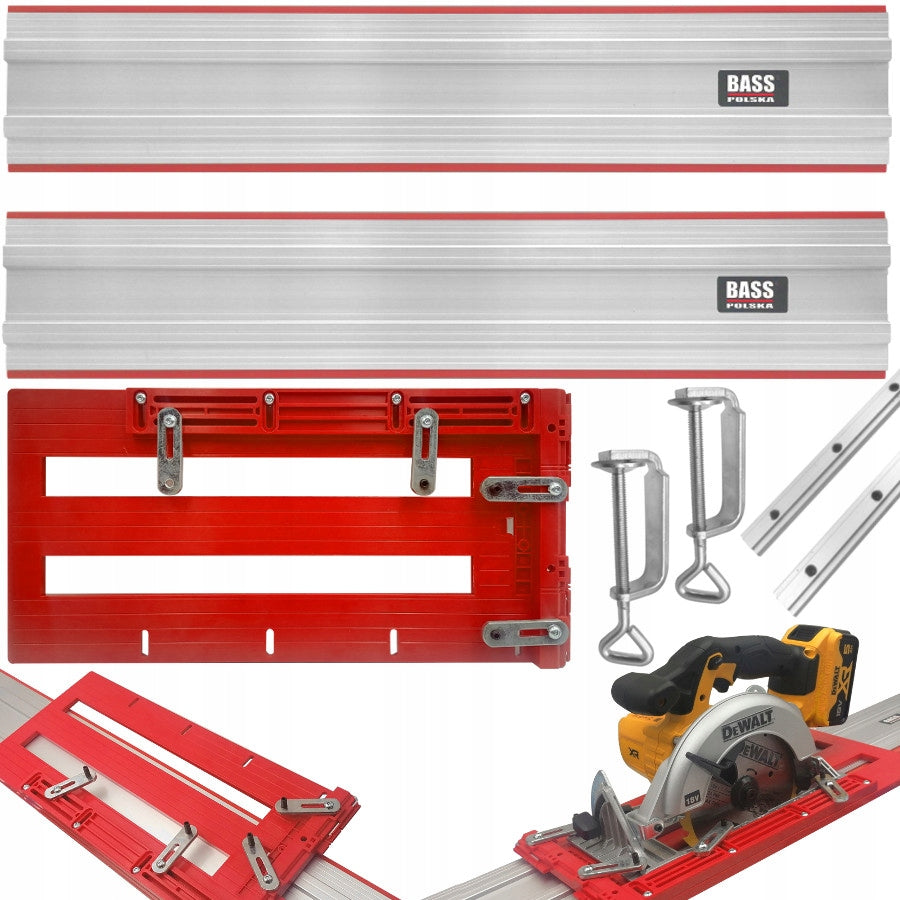 GUIDE RAIL FOR CIRCULAR SAW 150cm 150x21 BASS PL 9890