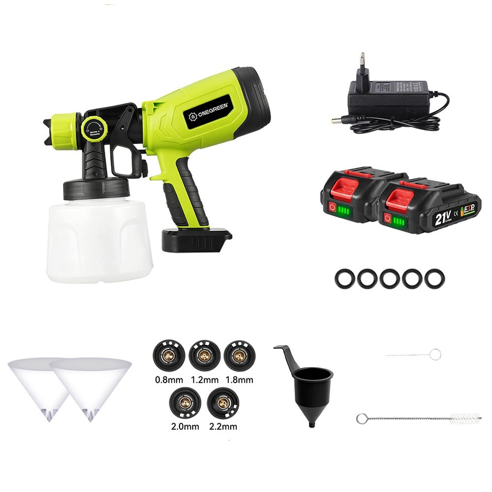 GUN FOR PAINTING WALLS ELECTRIC SPRAY UNIT 1400ML 5 NOZZLES Manufacturer code sku007292_3