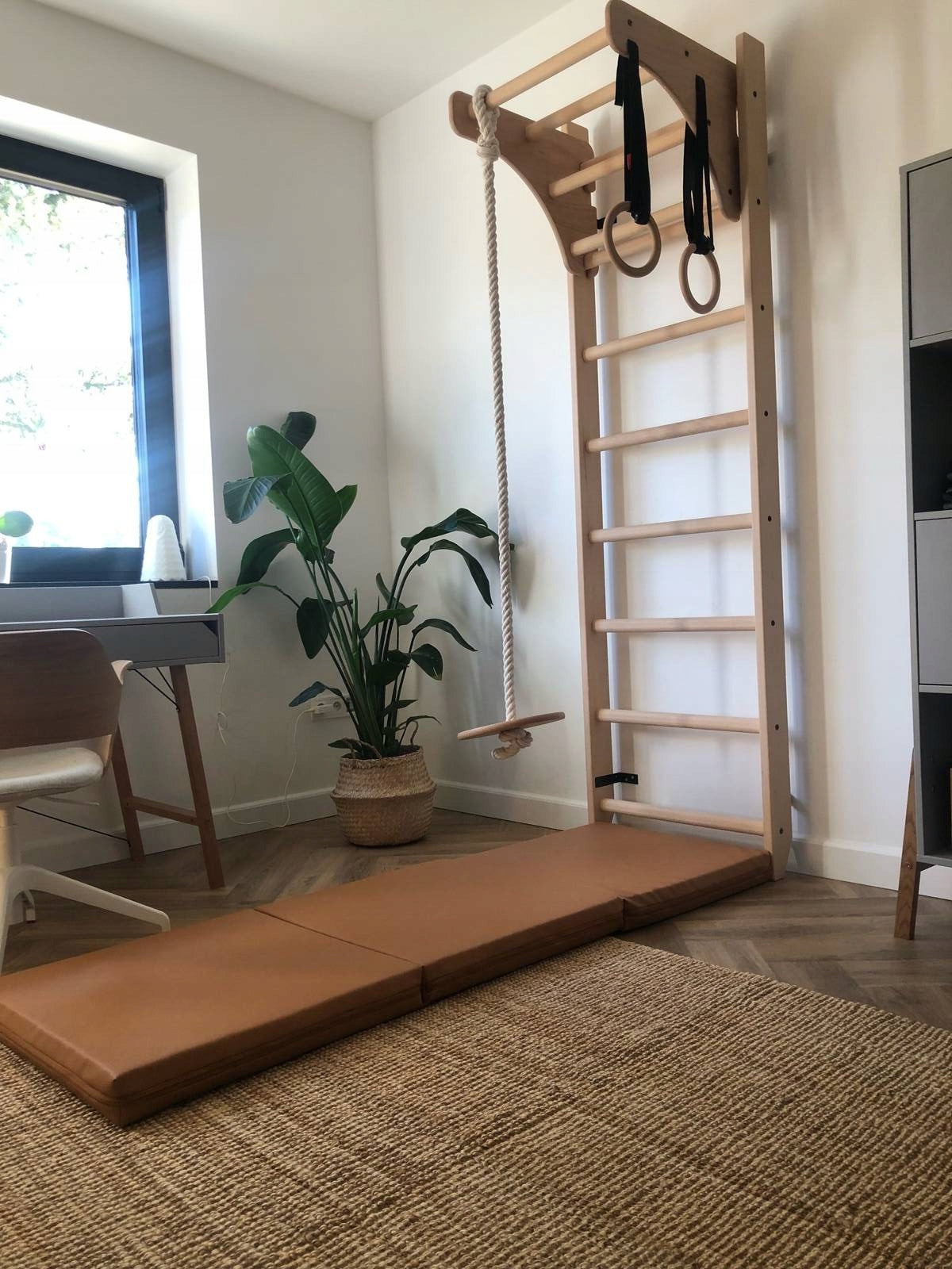 GYMNASTIC LADDER + BAR + ACCESSORIES BENCHK Model 111+ A204