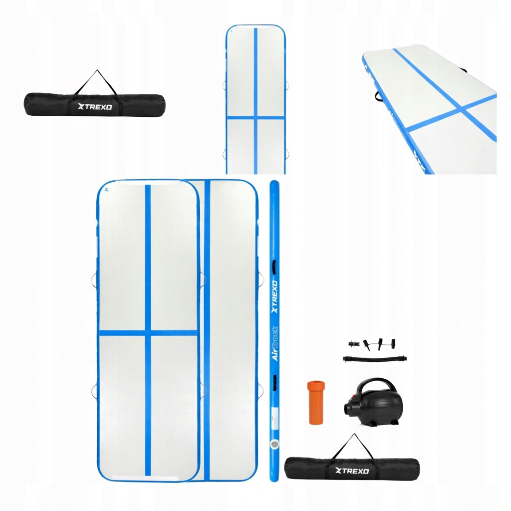 GYMNASTIC MAT INFLATABLE Path Mattress AIRTRACK XTREXO 3m Pump Set