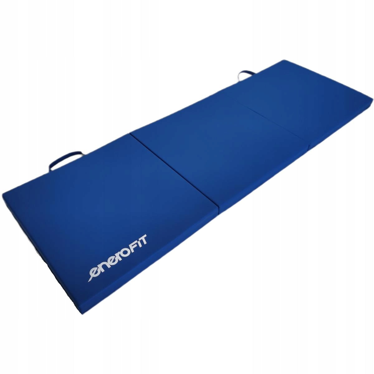 GYMNASTIC MATTRESS Folding 180x60x5 cm blue ENERO FIT Manufacturer code 1066219
