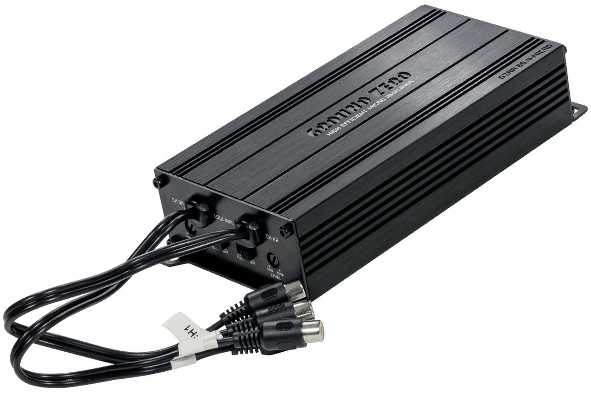 GZRA 65.4-MICRO 4-Channel Amplifier | 4x75W | ISO Plug&Play Mini DSP