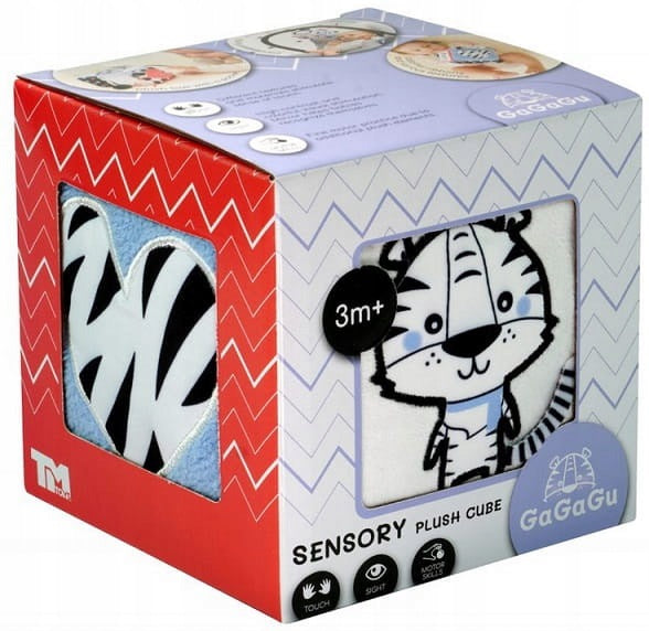 GaGaGu. Sensory cube 10x10 cm