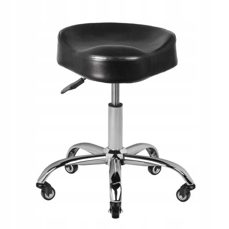 Gabbiano hairdresser stool A450 black Brand Gabbiano