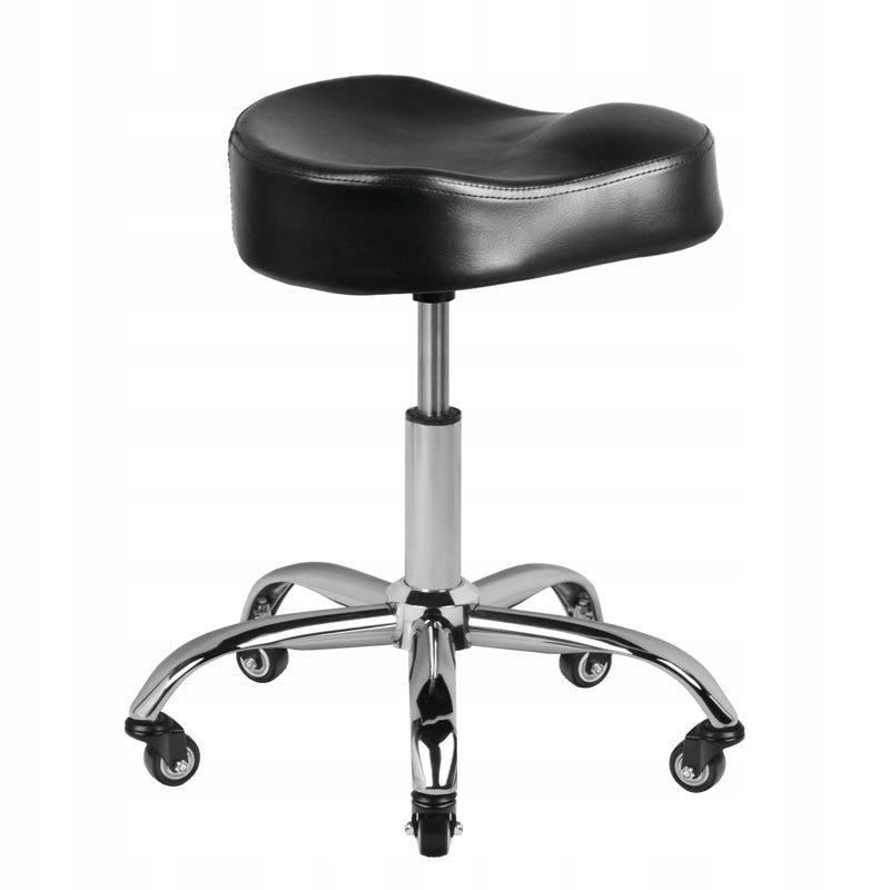 Gabbiano hairdresser stool A450 black Model 123785
