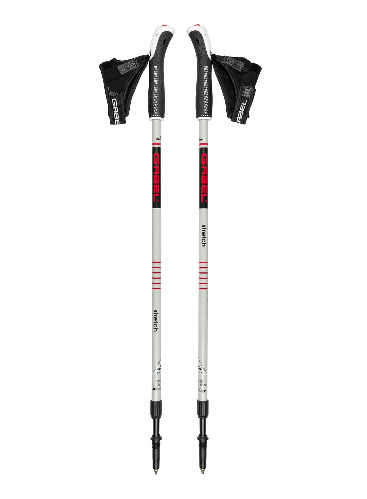 Gabel Stretch Ice Nordic walking poles Color gray