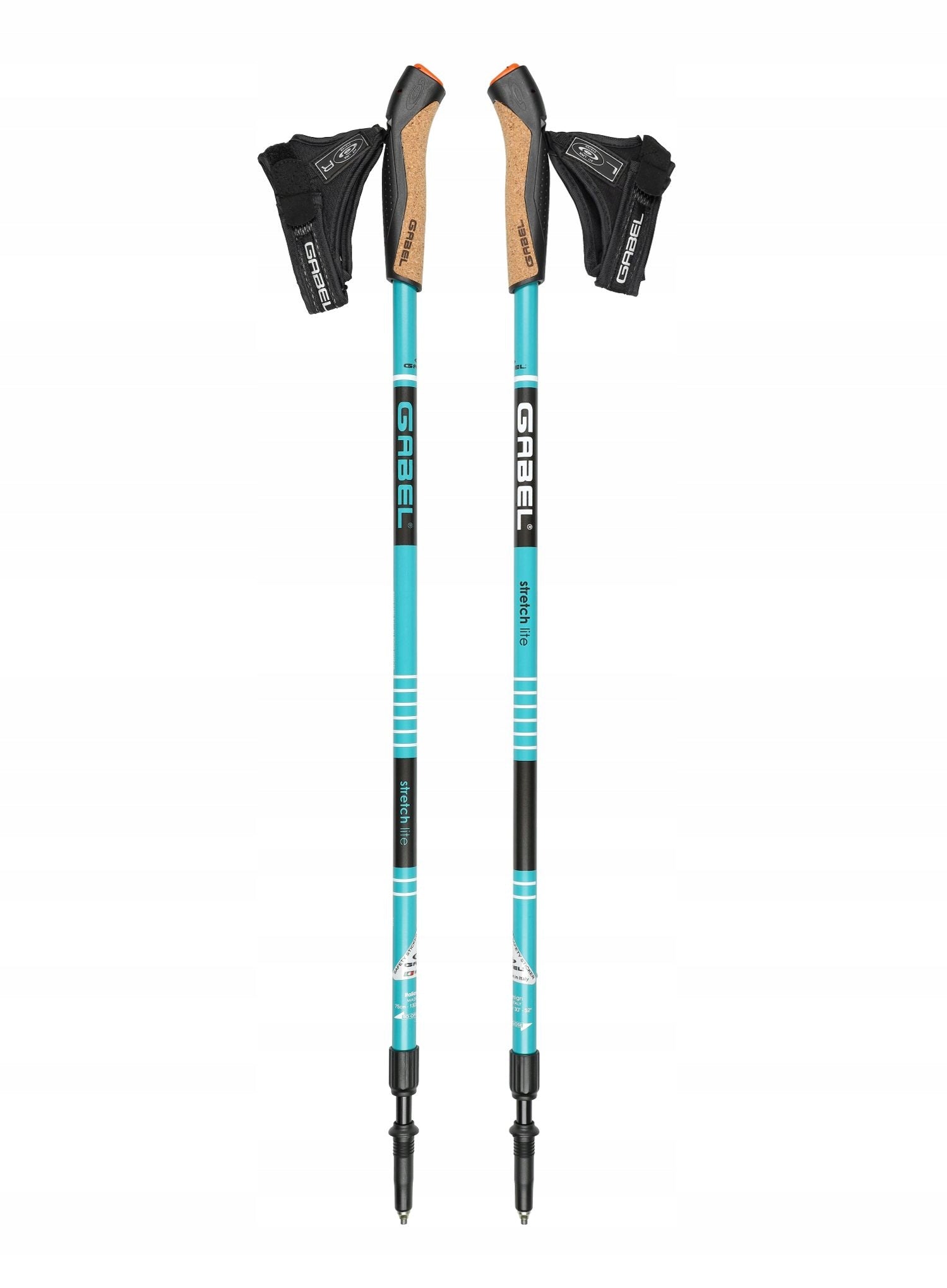 Gabel Stretch Lite Avio Nordic Walking Poles Brand Gabel