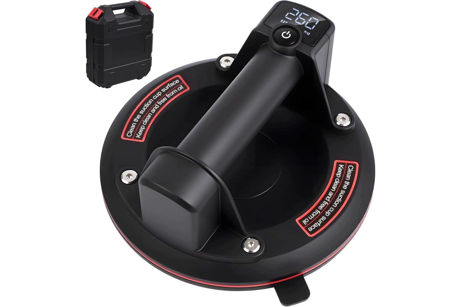 Gaethra XP07 260kg Electric Vacuum Suction Cup with Display