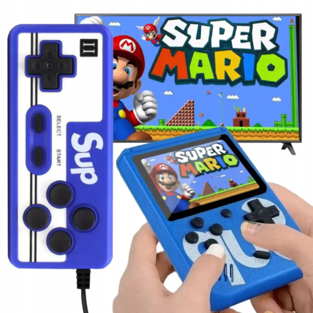 Game Boy Mini Console Retro Portable 400 Games for TV + PAD for 2 People Manufacturer code Electronic Games-0.23512345