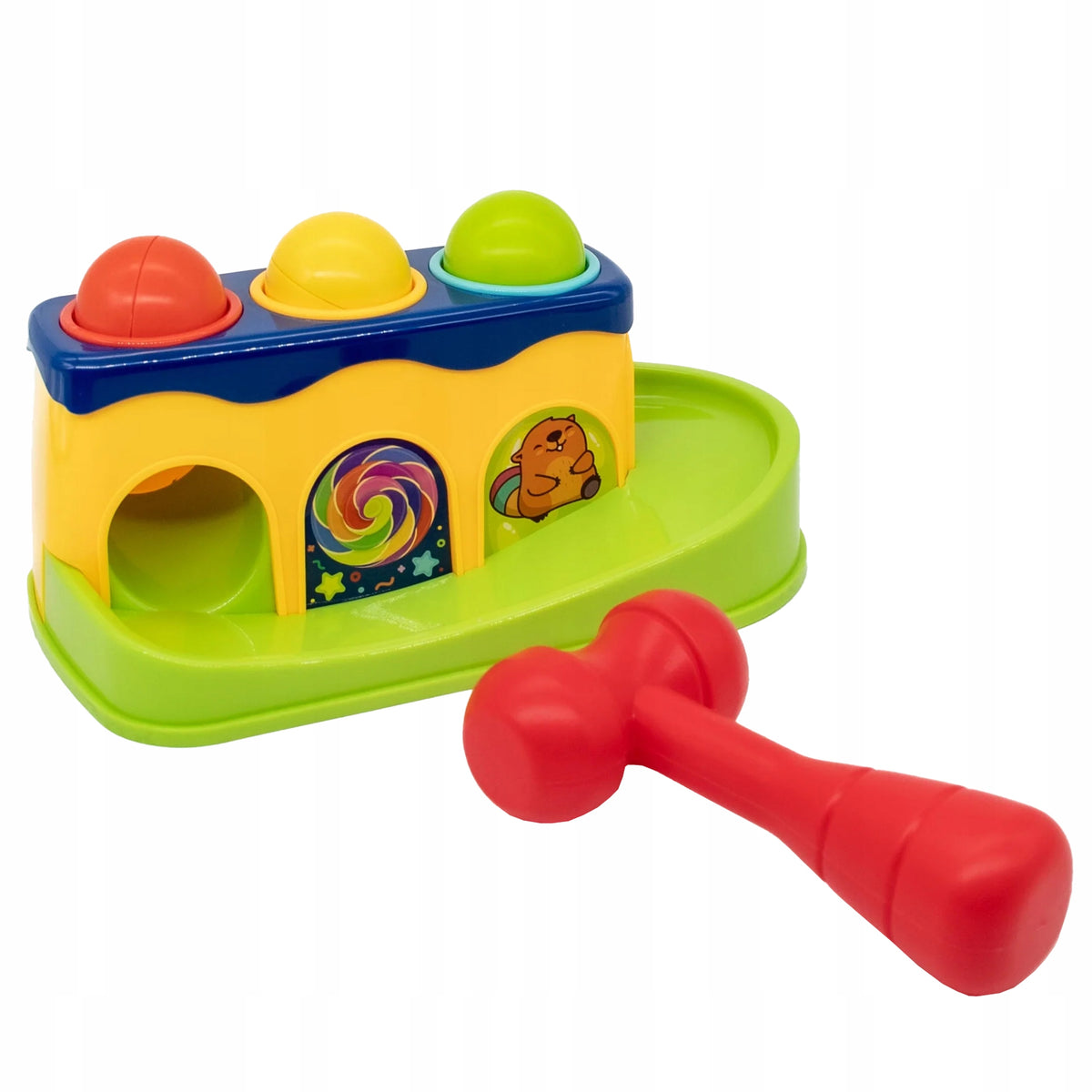 Game HAMMERING BALL Hammer EDUCATIONAL ARCADE TOY for Kids Brand DK