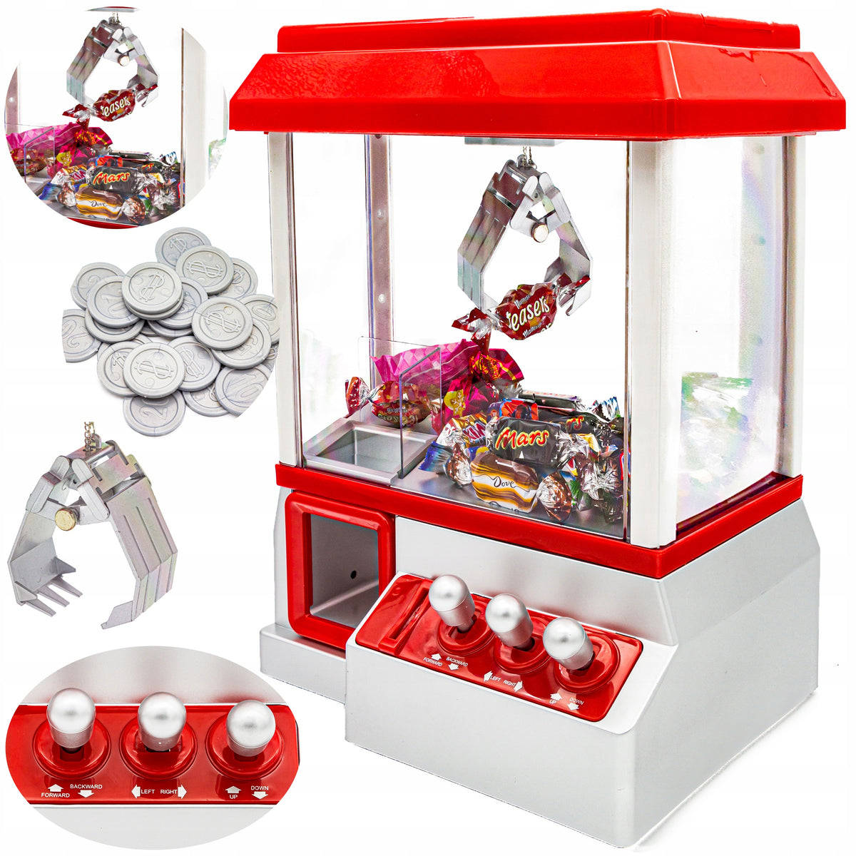 Game Sweets Catcher Machine Candy Vending Machine for Candy Gripper