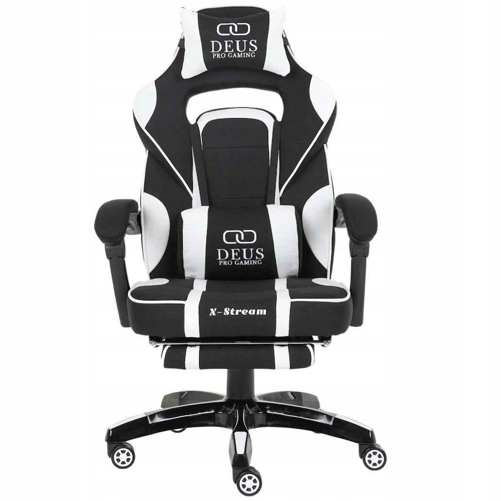 Gaming chair DEUS X-STREAM black/white